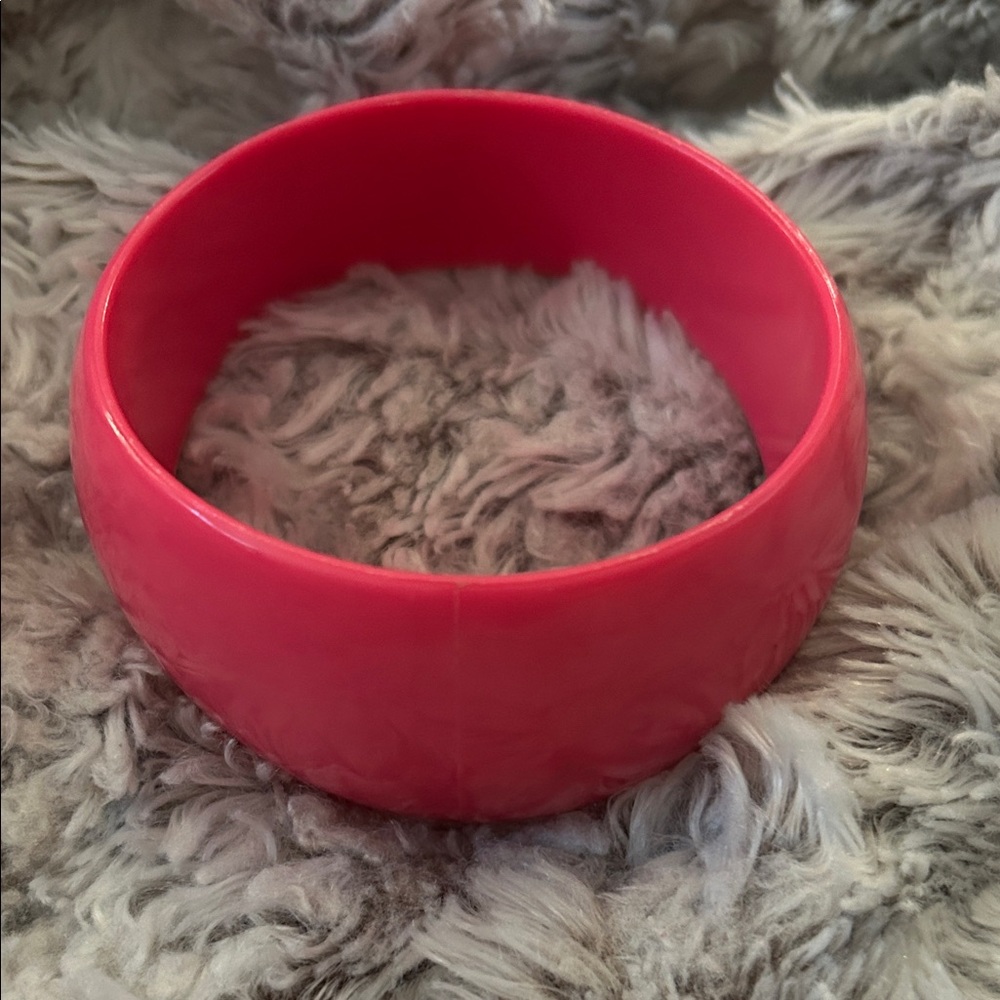 Vibrant Pink Bangle Bracelet